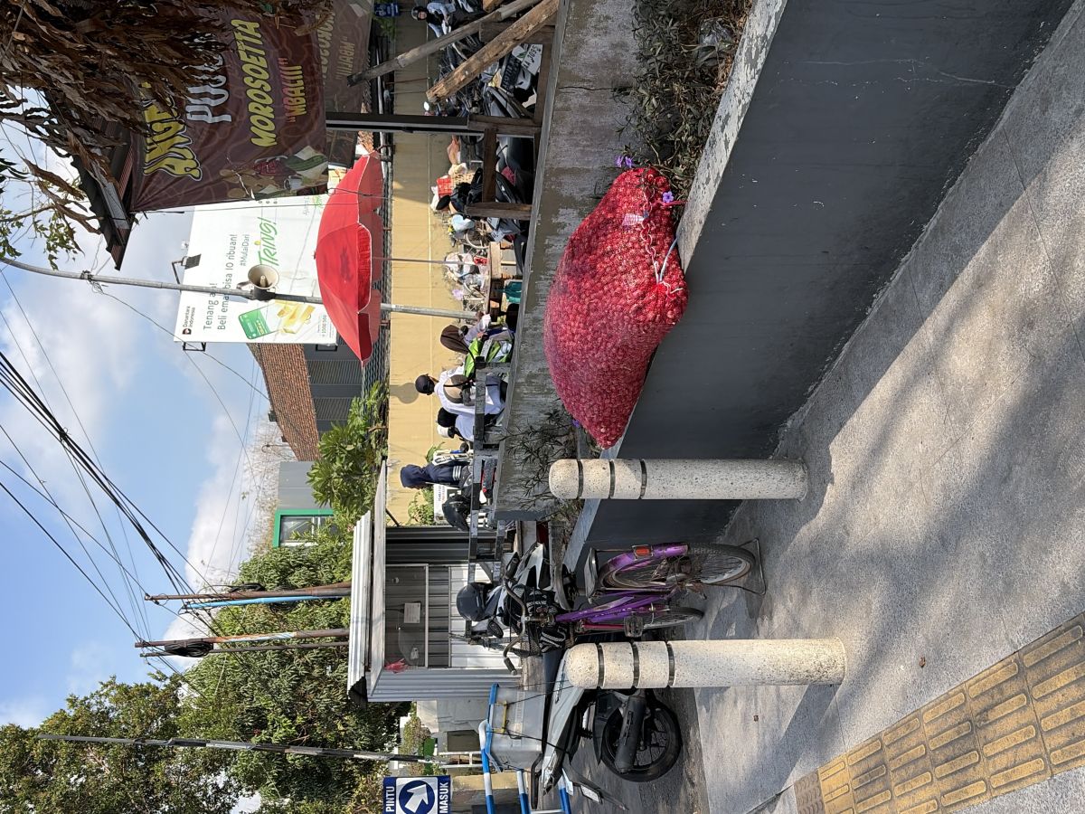 Parkir pasar tumenggungan kebumen