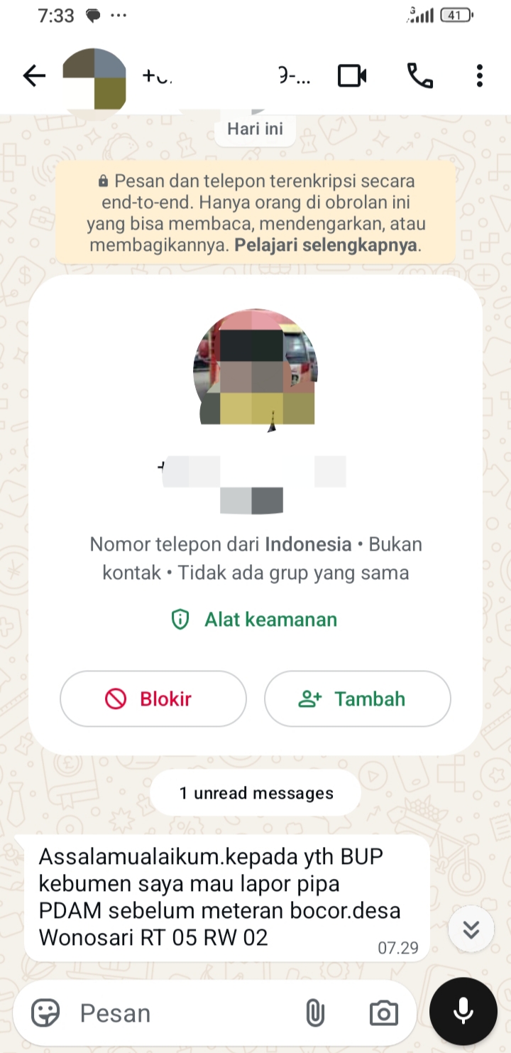 Pipa bocor