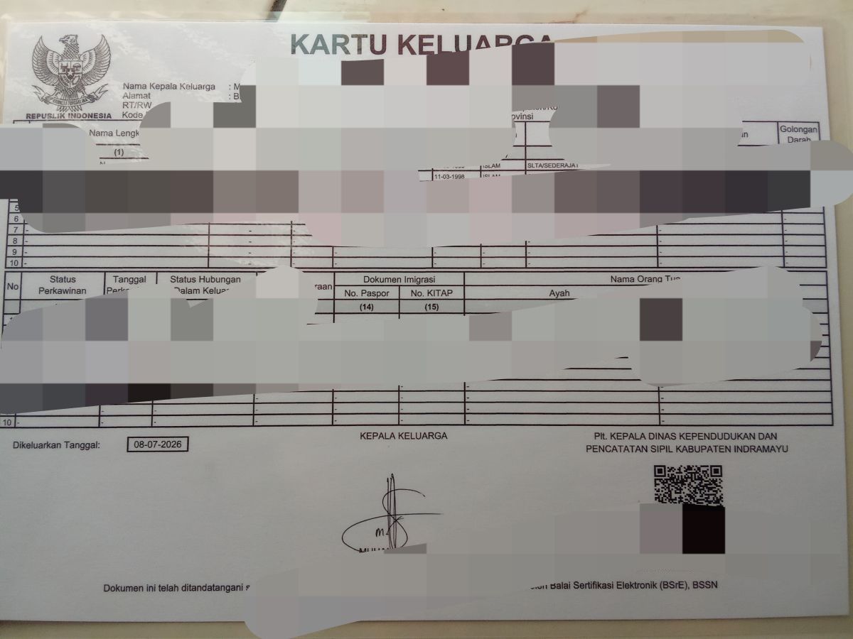 Mohon approve pindah keluar DTSEN dari kebumen -status menunggu approve wilayah asal