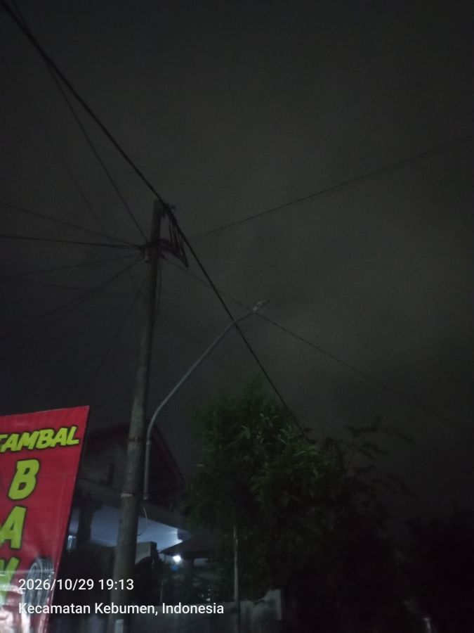 lampu lpju jalan mati 