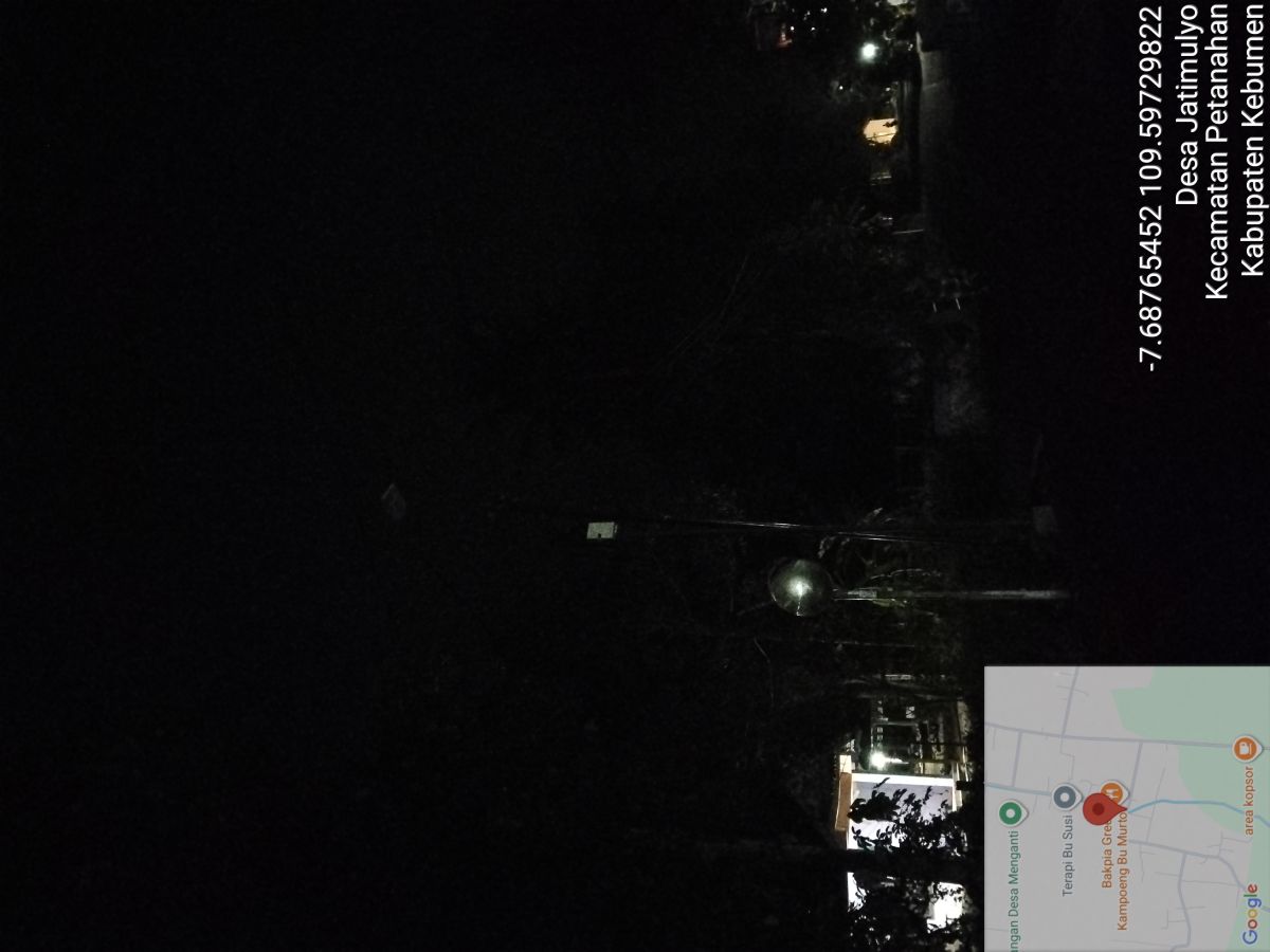 Lampu PJU padam